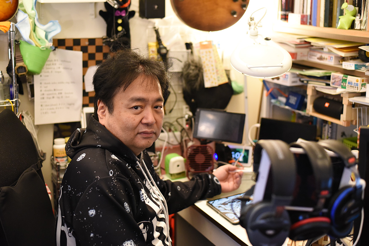 『Sol Levante』のキャラデザ、作画、技術監督を務めたアニメーター・江面久