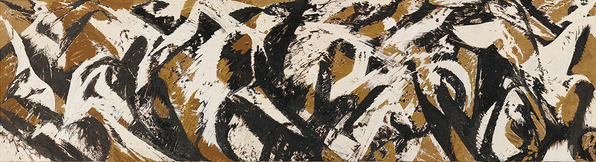 リー・クラズナー《ムーンタイド》1961年 ©︎2021 Lee Krasner / ARS, New York / JASPAR, Tokyo C3455