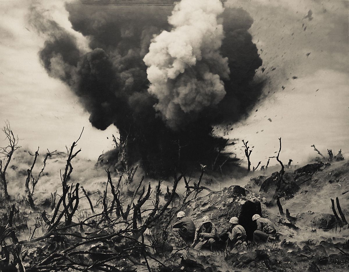 「第二次世界大戦 硫黄島」 ©W・Eugene Smith