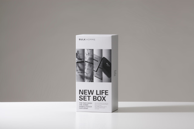 肌活”の第一歩に最適のアイテムバルクオムの「NEW LIFE SET BOX」が