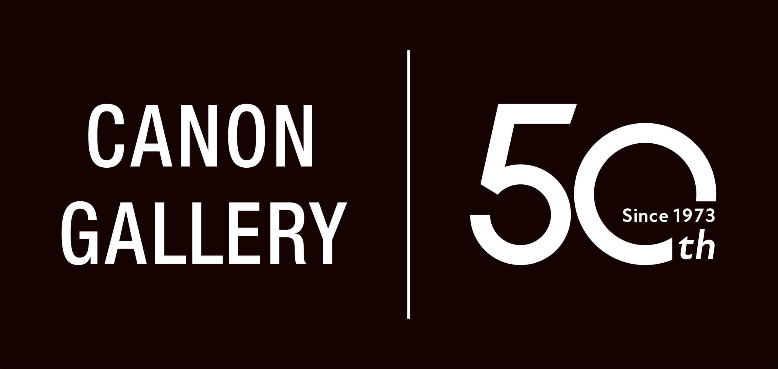 CANON GALLERY 50th ロゴ