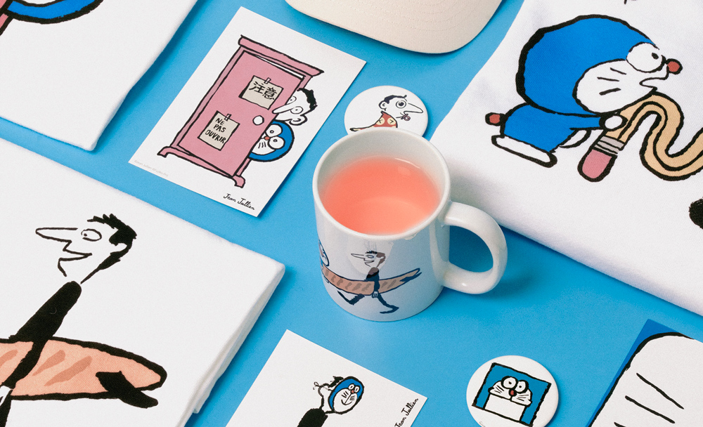 ドラえもん & Jean Jullien のコラボレーション展・POPUP SHOPが渋谷